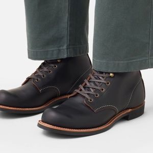 [Excellent] Red Wing Heritage 3345 Blacksmith Boots Black Prairie Size 8
